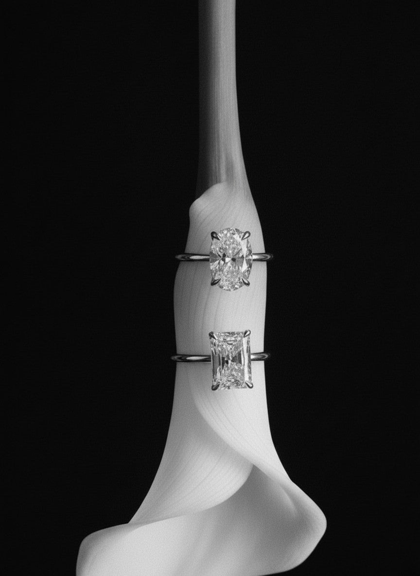 Lab-grown diamond engagement ring collection — ORÉA New Zealand